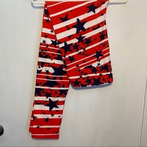 LuLaRoe leggings Stars and Stripes! NWOT TC